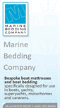 Mobile Screenshot of marinebedding.co.uk